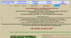 Desktop Screenshot of buymorels.com